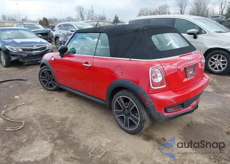 2015 Mini Convertible Cooper S z USA, uszkodzony, nr VIN WMWZP3C51FT708743